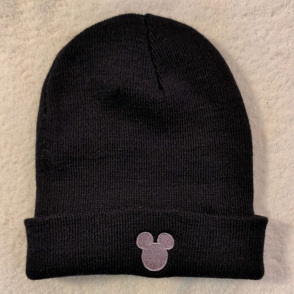 Walt Disney Mickey Mouse Beanie Black